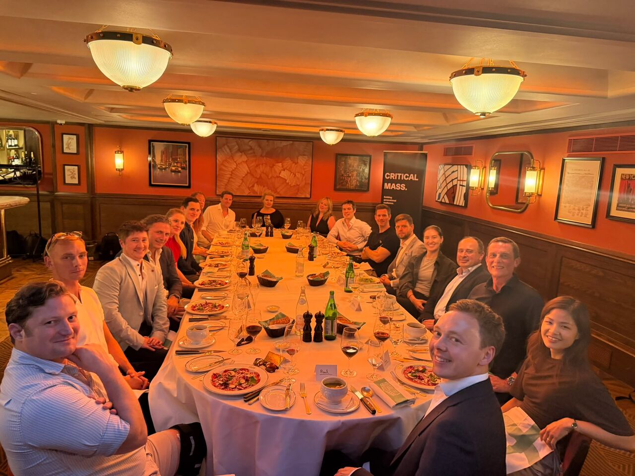 Critical Mass community dinner